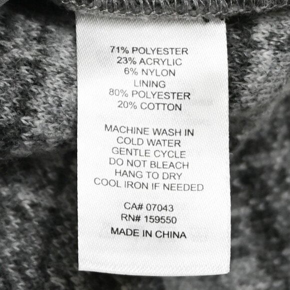 REVOLVE JOIE Plaid Shacket Gray Tone - Picture 7 of 7